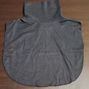 Faux turtleneck dickey collars shell shirts